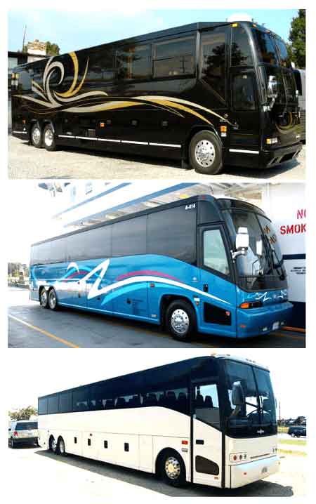 Charter Bus Fort Worth TX