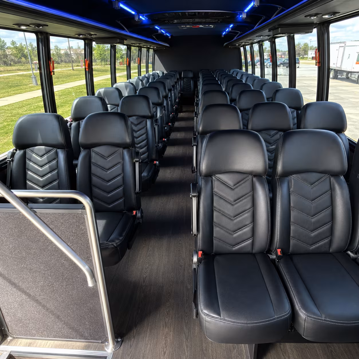 15-35 Passenger Minibus Interior
