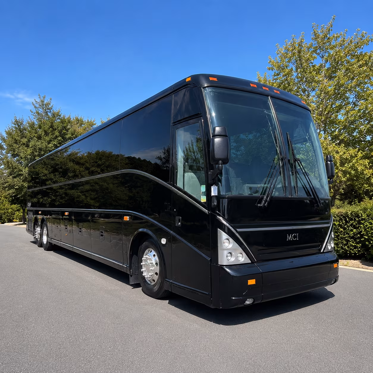 Houston Airport Shuttle & Transportation party bus interior