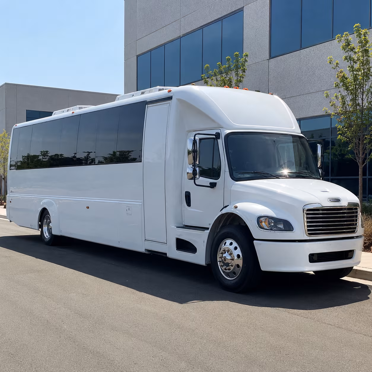 Houston Bachelor & Bachelorette Transportation party bus exterior
