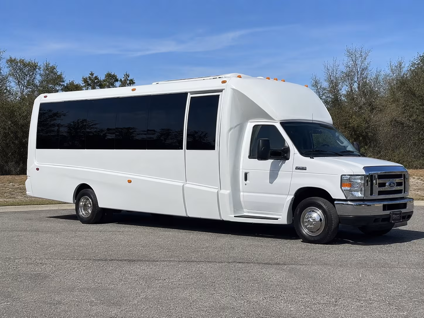 Houston Concert & Music Festival Transportation party bus exterior