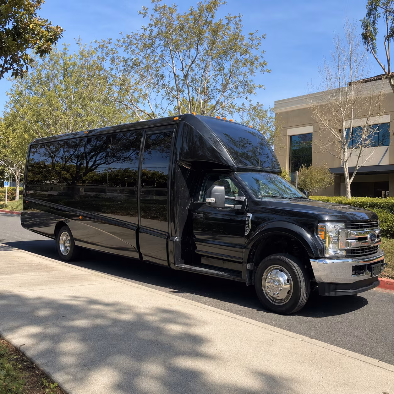Houston Concert & Music Festival Transportation party bus exterior