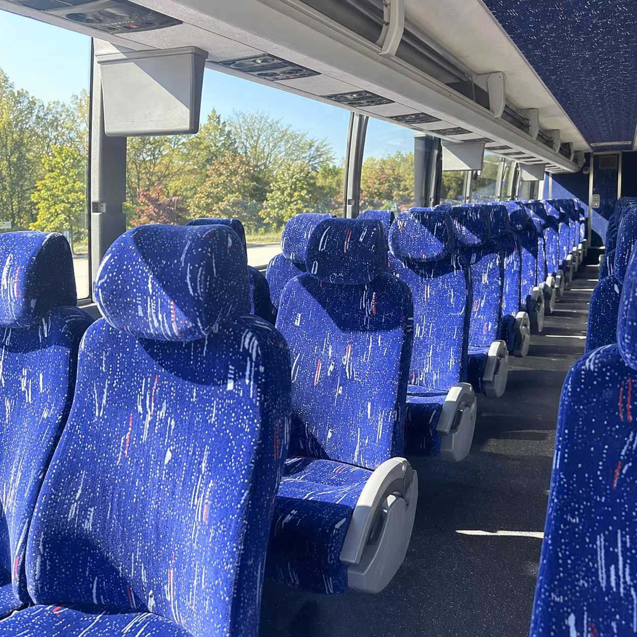 Houston Corporate Transportation party bus exterior
