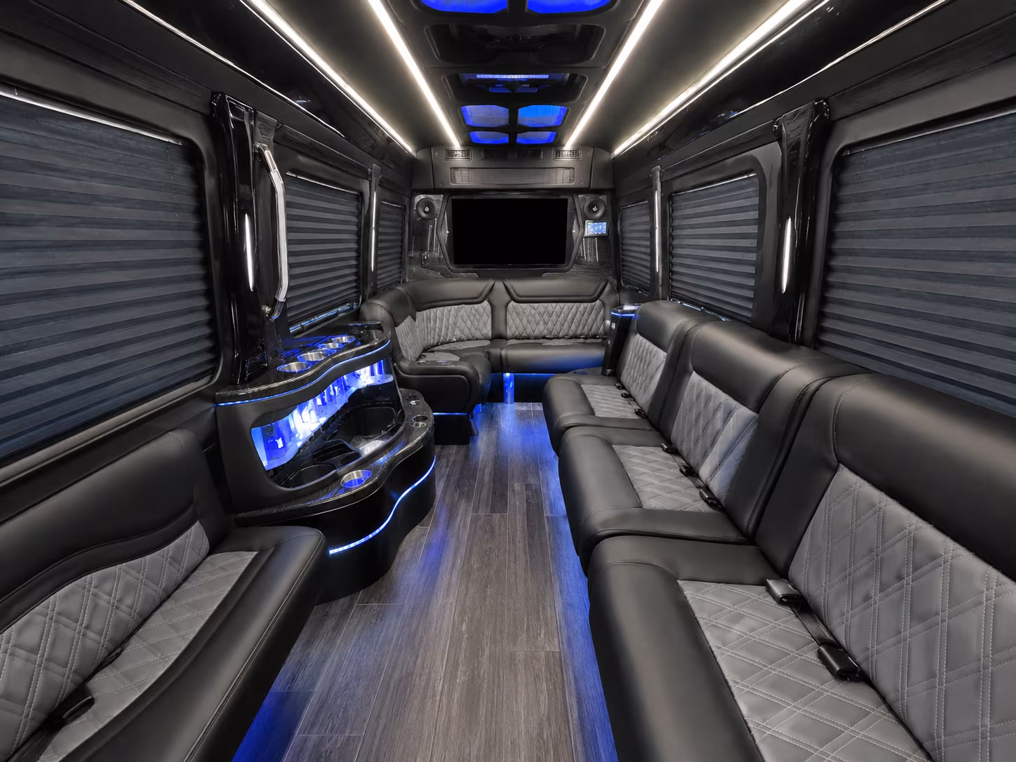 Houston School Event Transportation onboard seating