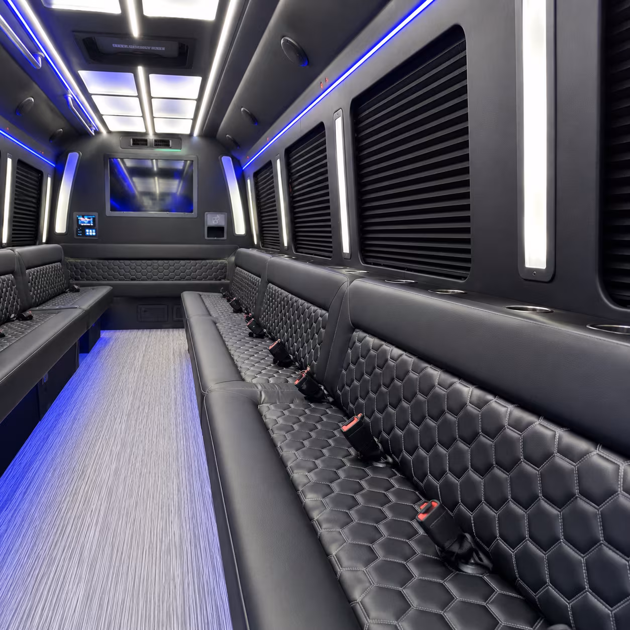 Houston Winery Tour & Pub Crawl Transportation party bus exterior