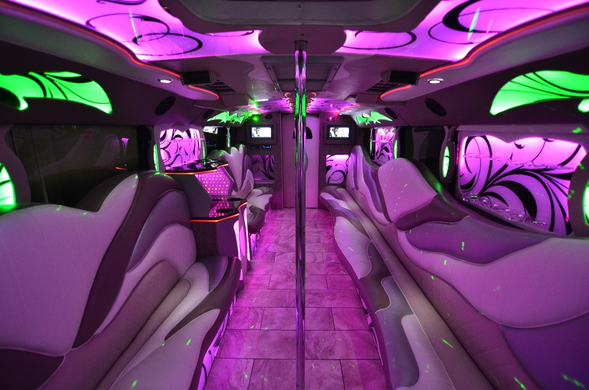 a look inside party bus