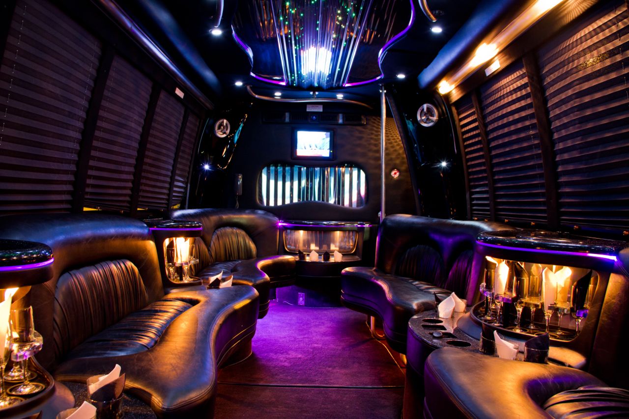 inside party bus