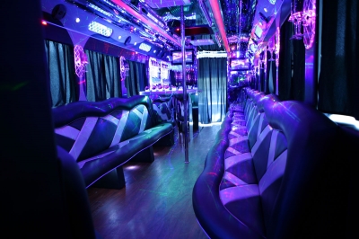 party bus interior