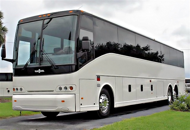 Houston 56 Passenger Charter Bus